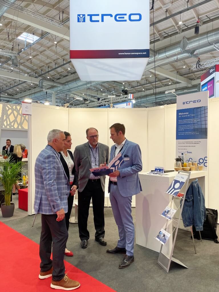 Aircraft Interiors Expo 2022 - Treo Stand Aircraft Interiors Expo 2022 - Treo Stand