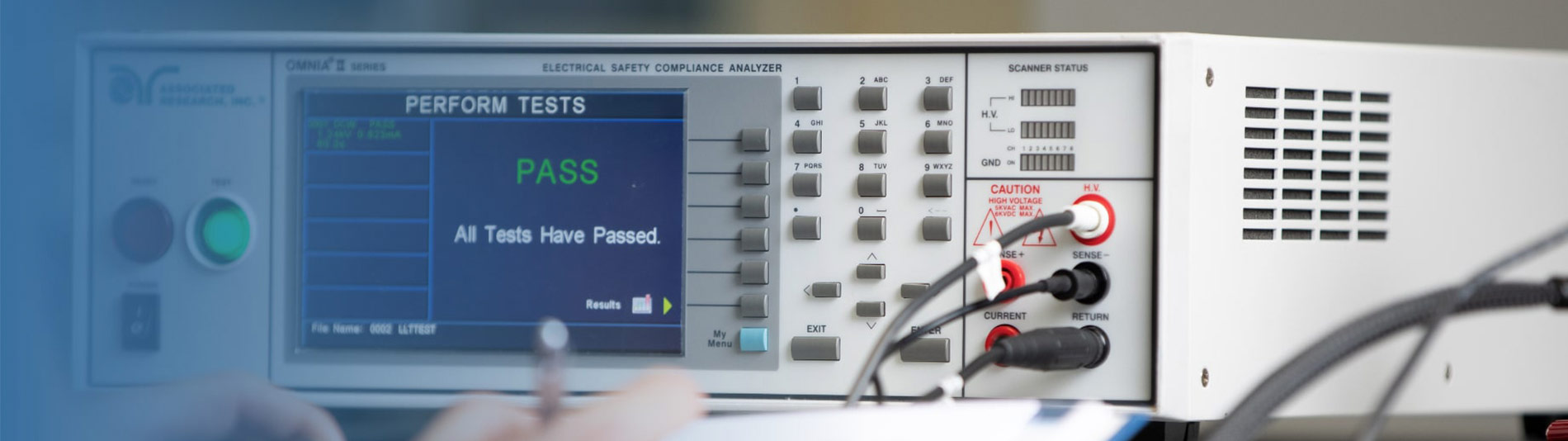 High-voltage test High-voltage test