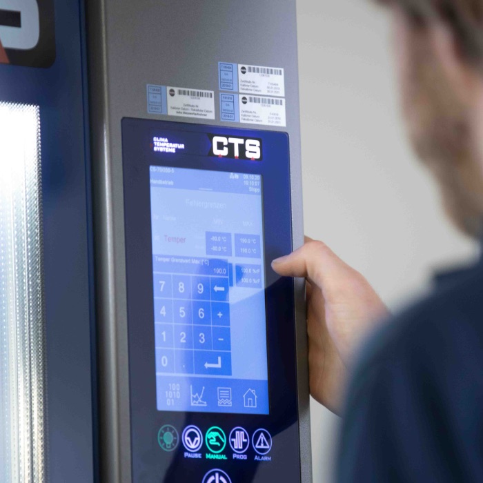 Treo, Climate tests, temperature cabinet