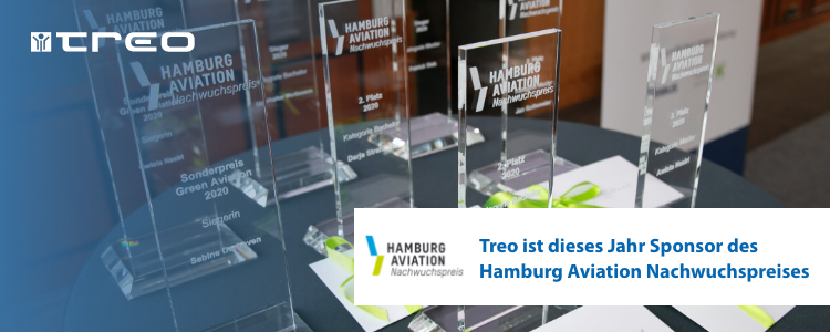 Treo ist Sponsor des Hamburg Aviation Nachwuchspreises 2021 Treo ist Sponsor des Hamburg Aviation Nachwuchspreises 2021