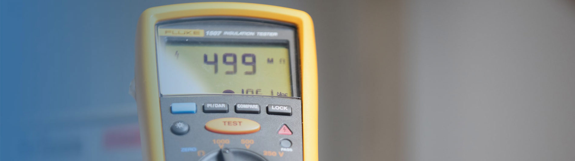 Insulation resistance test Insulation resistance test
