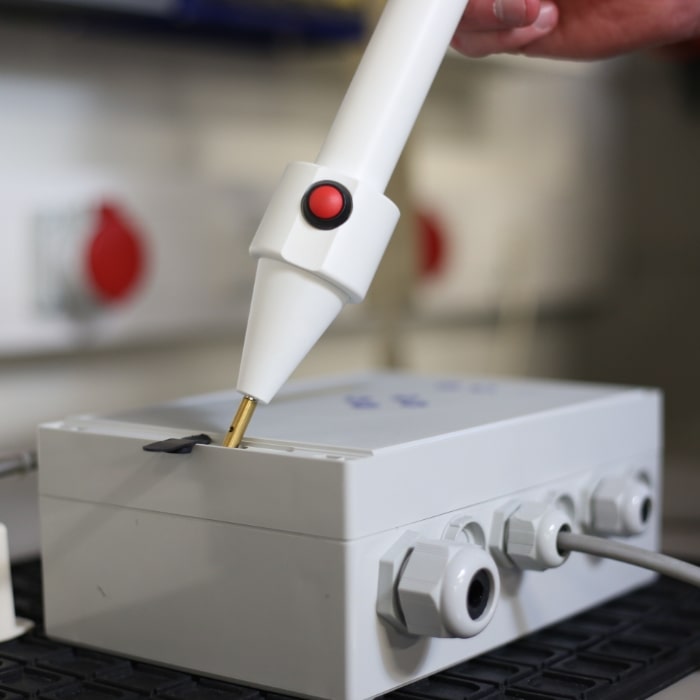 Protective conductor resistance measurement