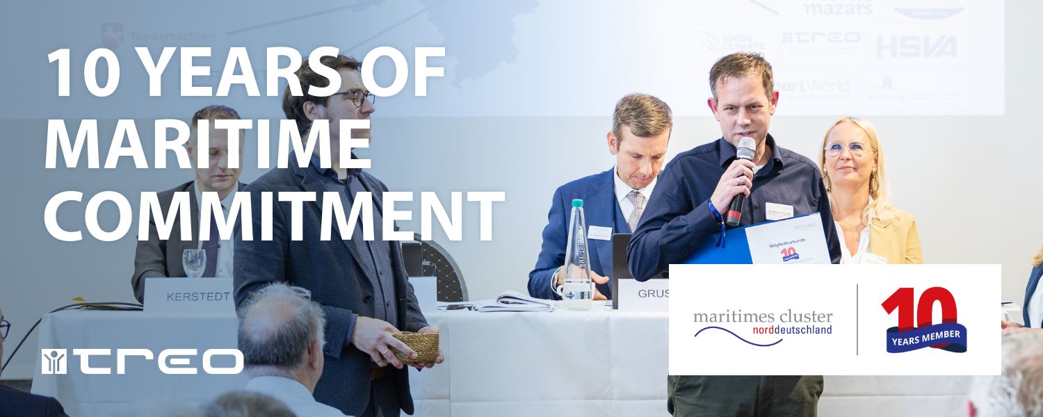 Treo honoured by the Maritime Cluster Northern Germany Treo honoured by the Maritime Cluster Northern Germany