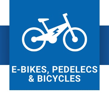 E-bikes, pedelecs & bicycles