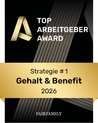 "Top Arbeitgeber Award" von Fairfamily für Treo "Top Arbeitgeber Award" von Fairfamily für Treo