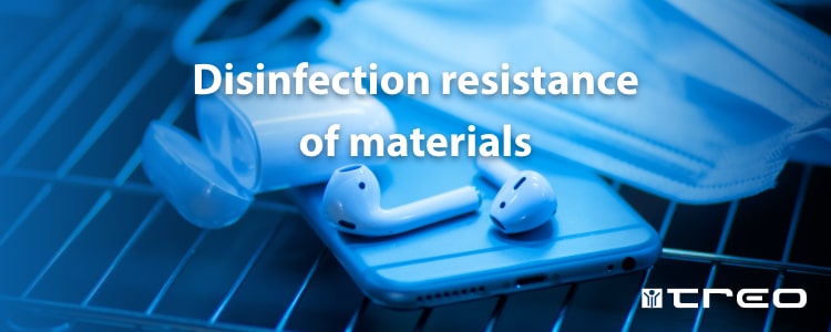 The disinfection resistance of materials is gaining more and more importance. 