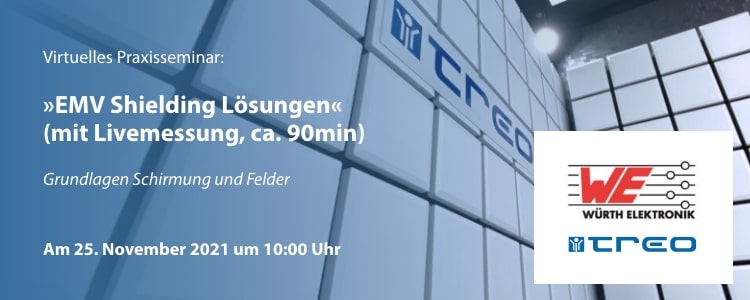Einladung zu virtuellem EMV Praxisseminare im November 2021 Einladung zu virtuellem EMV Praxisseminare im November 2021