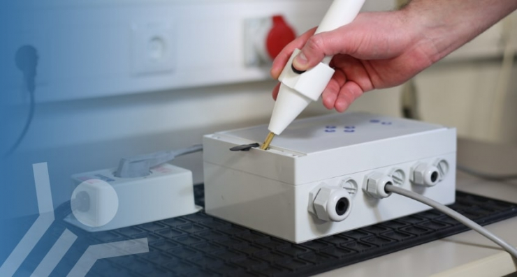 Protective conductor resistance measurement