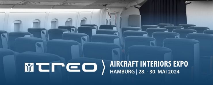 Treo ist bei der Aircraft Interiors Expo 2024