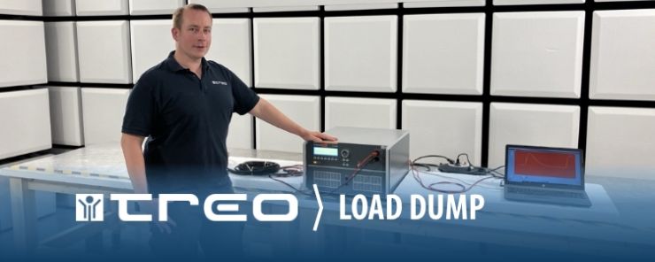 Load Dump-Prüfangebote im Treo EMV-Labor